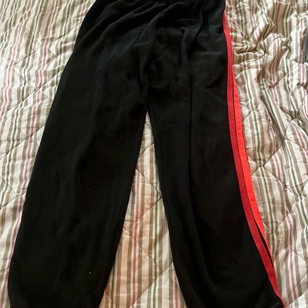 neon black size small aviator nation sweatpants